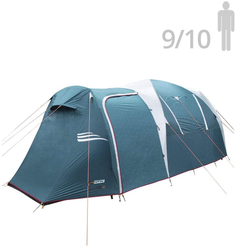 gt tent NTK Arizona GT 9 to 10 Person 17x8 FT Sport Camping Tent 100% Waterpro – Tilasol