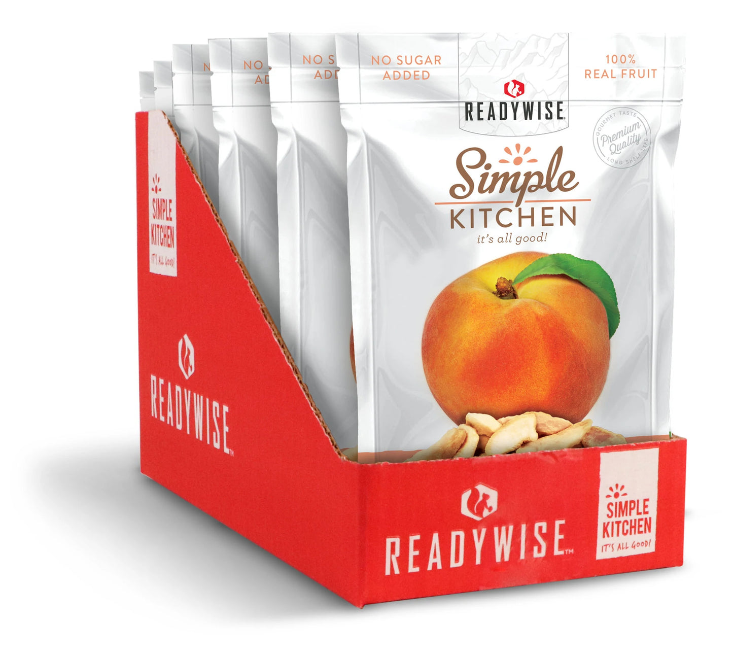 Freeze-Dried Peaches - 6 Pack