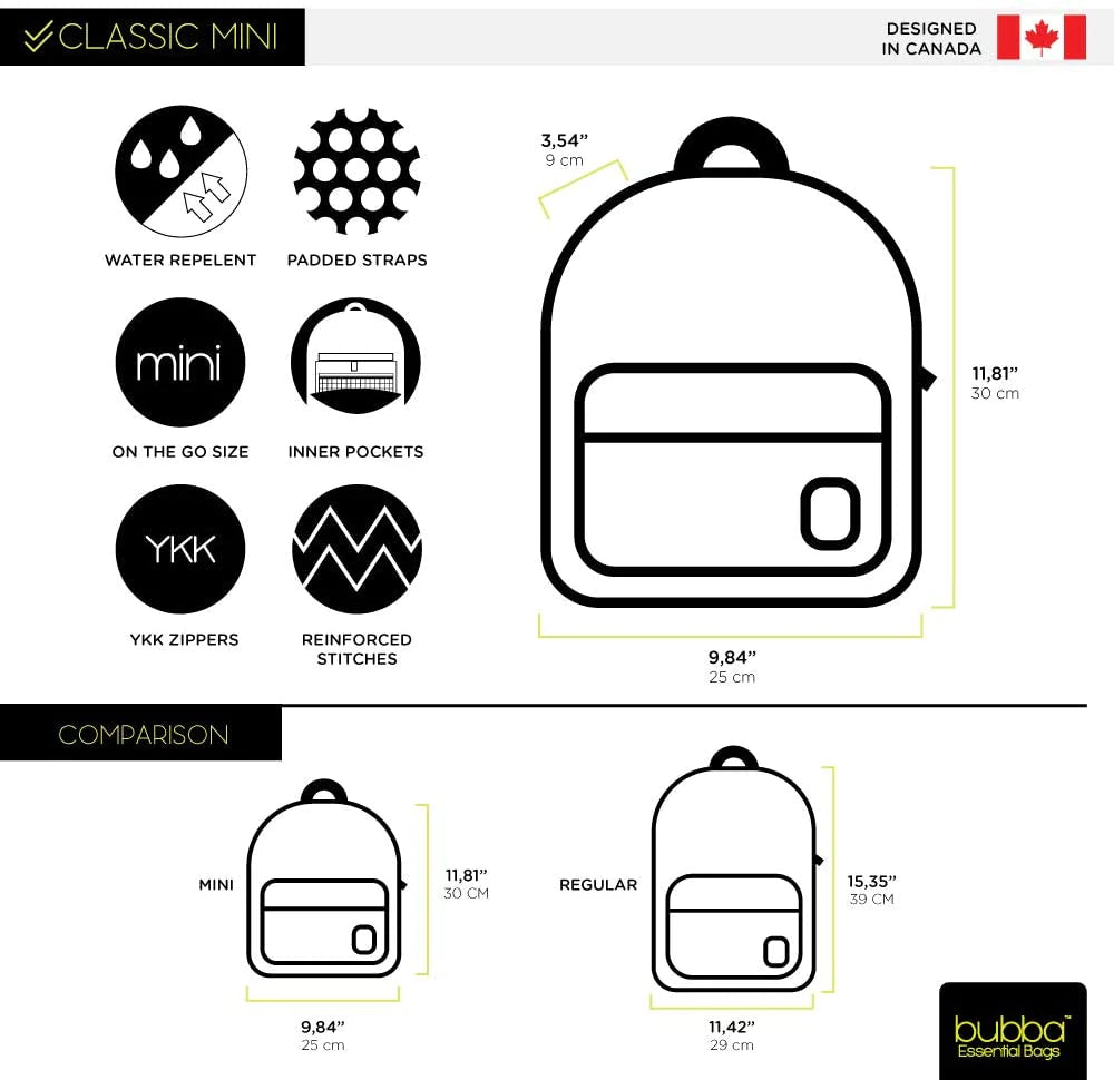 Bubba Bags Canadian Design Backpack Classic Mini