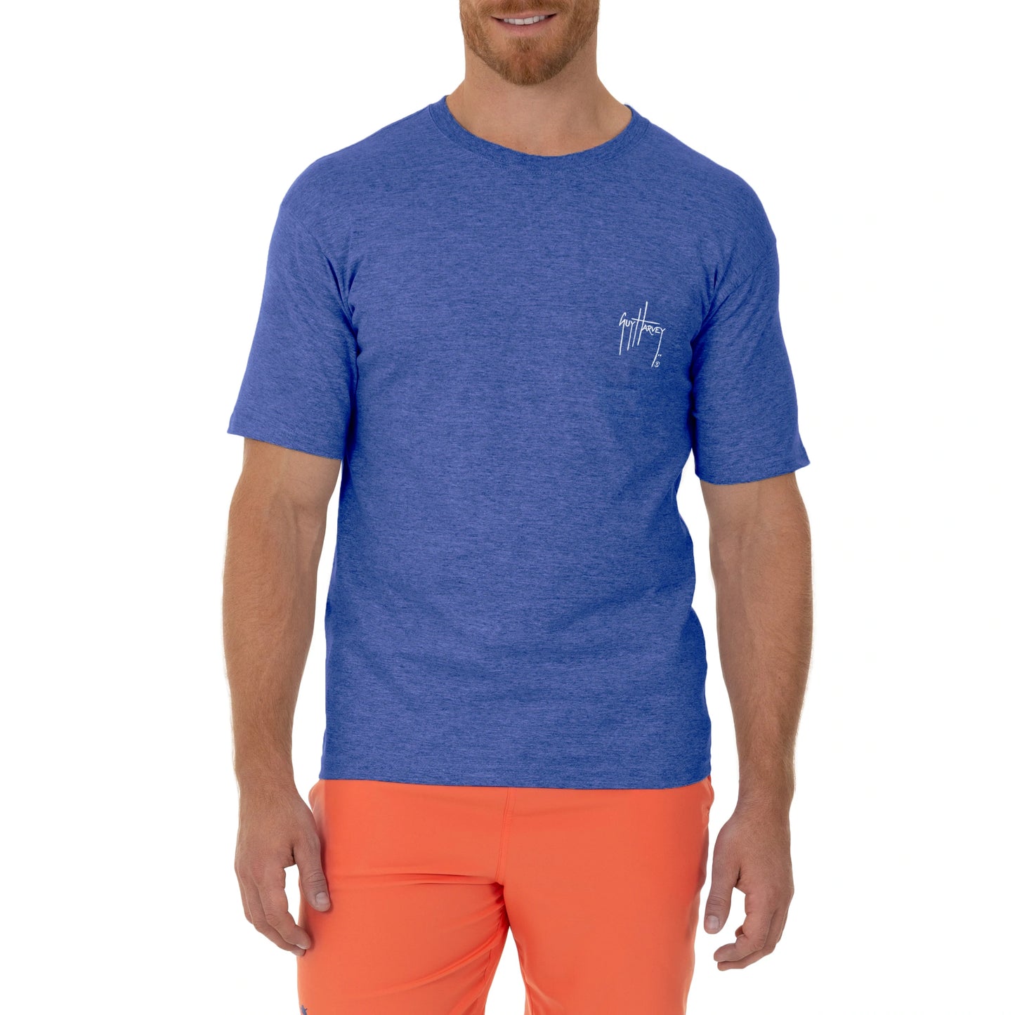 Men's Inshore Catch Redfish Short Sleeve Royal T-Shirt
