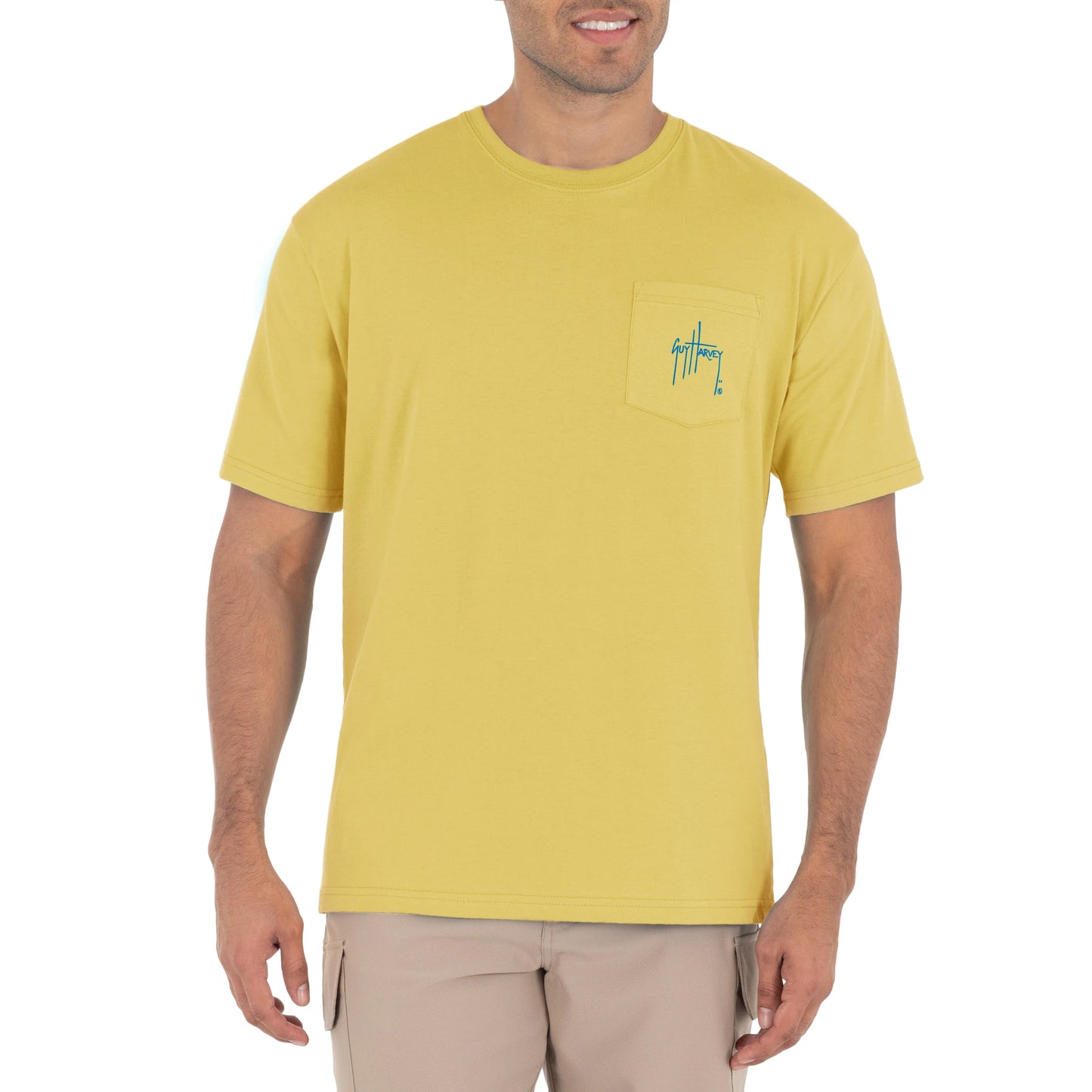 Men's Patriotic Shield Short Sleeve Pocket T-Shirt