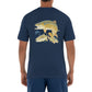 Men Freshwater Brown Trout Short Sleeve Pocket T-Shirt