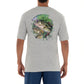 Men Freshwater Shiner Ambush Bass Short Sleeve Pocket T-Shirt