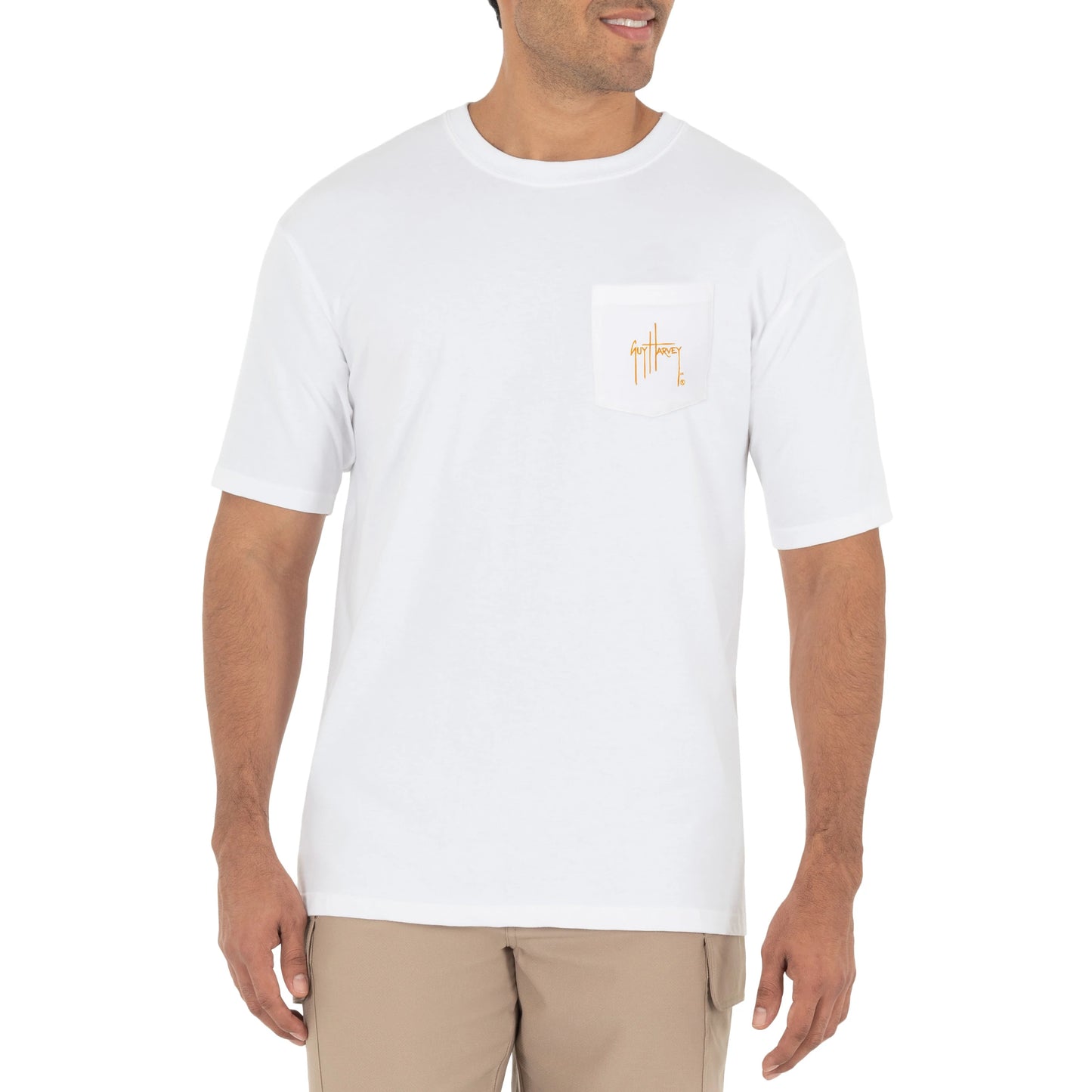 Men's Stacked Bass Realtree Short-Sleeve Pocket T-Shirt