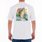 Men Freshwater Jumping Bass Short Sleeve Pocket T-Shirt