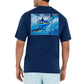 Men's Offshore Haul Tuna Short Sleeve Navy T-Shirt
