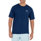 Men's Offshore Haul Tuna Short Sleeve Navy T-Shirt