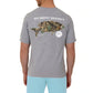 Men's Bass Circle Realtree Grey Short Sleeve Pocket T-Shirt