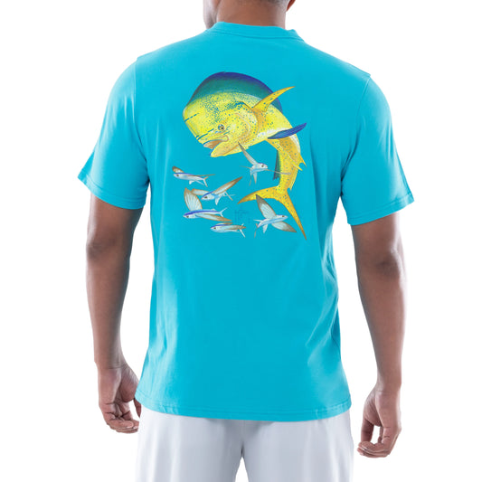 Men's Short Sleeve Bull Dolphin T-Shirt