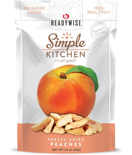 Freeze-Dried Peaches - 6 Pack